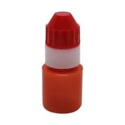 点滴容器フレッシュ1号(未滅菌) 本体:茶キャップ:赤 5cc(100ポンイリ)