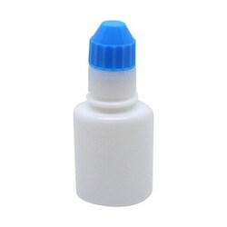 点滴容器フレッシュ（未滅菌） キャップ：青 15cc（100ポンイリ）