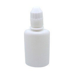 点滴容器フレッシュ（未滅菌） 本体：乳白キャップ：白 30cc（100ポンイリ）