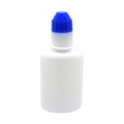 点滴容器フレッシュ(未滅菌) 本体:乳白キャップ:紺 30cc(100ポンイリ)