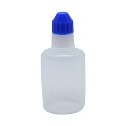 点滴容器フレッシュ（未滅菌） キャップ：紺 60cc（100ポンイリ）