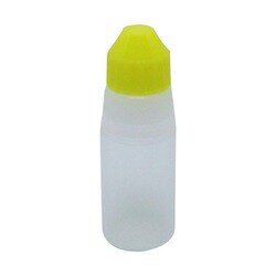 点滴容器ストッパー1号（未滅菌） 本体：白キャップ：黄 5cc（100ポンイリ）