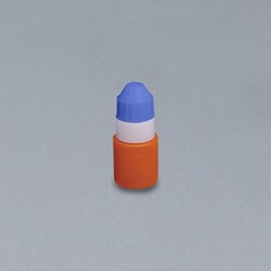 点滴容器フレッシュ1号（滅菌済） 本体：茶キャップ：紺 5cc（25ホンX10フクロイリ）
