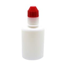 点滴容器フレッシュ（滅菌済） 本体：乳白キャップ：赤 30cc（20ポンX5フクロイリ）