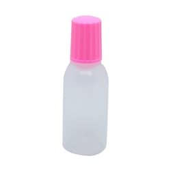 点滴容器ポリ点1号（滅菌済） 本体：白キャップ：ピンク 5cc（25ホンX12フクロイリ）