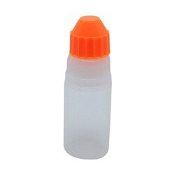 点滴容器ストッパー1号（滅菌済） 本体：白キャップ：オレンジ 5cc（25ホンX10フクロイリ）