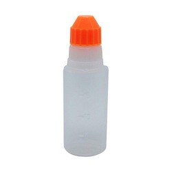 点滴容器ストッパー5号（未滅菌） 本体：白/キャップ：オレンジ 20cc（100ポンイリ）