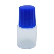 点滴容器ノーベル3号(未滅菌) 本体:白キャップ:紺 10cc(100ポンイリ)