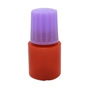点滴容器ノーベル3号(未滅菌) 本体:茶キャップ:フジ 10cc(100ポンイリ)