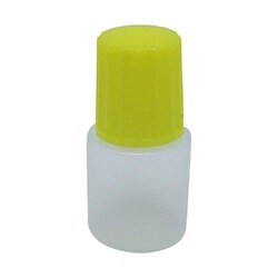 点滴容器ノーベル0号（滅菌済） キャップ：黄 3cc（25ホンX10フクロイリ）