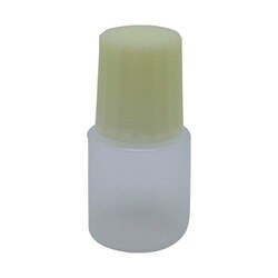 点滴容器ノーベル0号（滅菌済） キャップ：クリーム 3cc（25ホンX10フクロイリ）