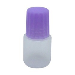点滴容器ノーベル1号（滅菌済） 本体：白キャップ：フジ 5cc（25ホンX10フクロイリ）