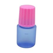 点滴容器ノーベル1号(滅菌済) 本体:コバルトキャップ:ピンク 5cc(25ホンX10フクロイリ)
