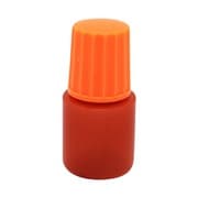 点滴容器ノーベル1号(滅菌済) 本体:茶キャップ:オレンジ 5cc(25ホンX10フクロイリ)