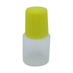 点滴容器ノーベル3号（滅菌済） 本体：白キャップ：黄 10cc（25ホンX6フクロイリ）