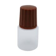 点滴容器ノーベル3号(滅菌済) 本体:白キャップ:茶 10cc(25ホンX6フクロイリ)