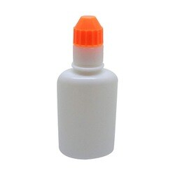噴霧容器30（未滅菌） 本体：乳白キャップ：オレンジ 15cc（100ポンイリ）