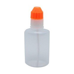 噴霧容器30（未滅菌） 本体：透明キャップ：オレンジ 15cc（100ポンイリ）