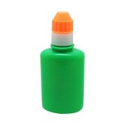 噴霧容器30(滅菌済) 本体:緑キャップ:オレンジ 15cc(20ポンX35フクロイリ)