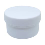 軟膏容器プラ壷A-2号(未滅菌) キャップ:白 11cc(100コイリ)