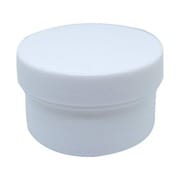 軟膏容器プラ壷A-3号(未滅菌) キャップ:白 22cc(100コイリ)