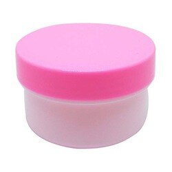 軟膏容器プラ壷A-4号（未滅菌） キャップ：ピンク 33cc（50コイリ）