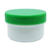 軟膏容器プラ壷N-5号(未滅菌) キャップ:緑 65cc(50コイリ)