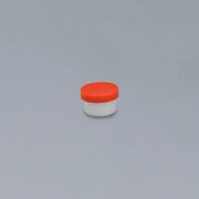 軟膏容器プラ壷N-3号（滅菌済） キャップ：赤 26cc（20コX5フクロイリ）