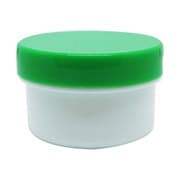 軟膏容器プラ壷N-4号（滅菌済） キャップ：緑 39cc（20コX5フクロイリ）