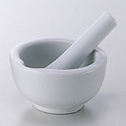 08-2660-03 [乳鉢（瀬戸物） 乳棒付 120mm]