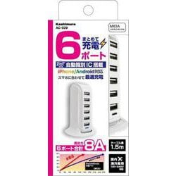 AC充電器 6ポート 1.5m AC-029