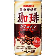 備長炭焙煎珈琲 カフェオレ 185g×30本