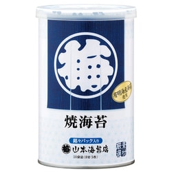 ヨドバシ Com 山本海苔店 卓上銘々焼海苔 缶入 10袋 8切5枚 通販 全品無料配達