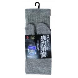 強力消臭デオセル指又ランダムモク L 25～27cm 4145-2P