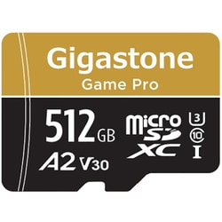 Game Proシリーズ microSDXCカード 512GB Class10 UHS-I U3 V30 A2 アダプタ付 最大読込100MB/s 最大書込80MB/s GJMX-512GBA2V30