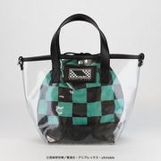 鬼滅の刃 巾着付きクリアバッグ 竈門炭治郎 [キャラクターグッズ]