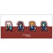 ファイアーエムブレム 風花雪月 クリアクリップ 4個セット 黒鷲の学級A [キャラクターグッズ]