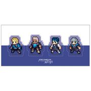 ファイアーエムブレム 風花雪月 クリアクリップ 4個セット 青獅子の学級A [キャラクターグッズ]