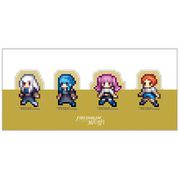 ファイアーエムブレム 風花雪月 クリアクリップ 4個セット 金鹿の学級B [キャラクターグッズ]
