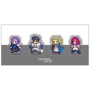 ファイアーエムブレム 風花雪月 クリアクリップ 4個セット 灰狼の学級 [キャラクターグッズ]