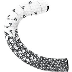 バーテープ LOOP（ループ） DEDATAPE604 ホワイト/ブラック 1019300005