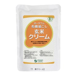 有機絹ごし玄米クリーム 200g