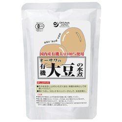 オーサワの有機大豆の水煮 230g（固形量140g）