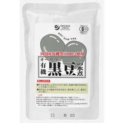 オーサワの有機黒豆の水煮 230g（固形量140g）