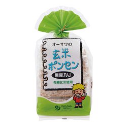 オーサワの玄米ポンセン（黒豆入り） 8枚