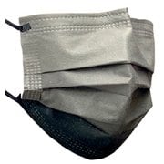 1DAY マスク ふつうサイズ GRAY/BLK 7枚入 74190039