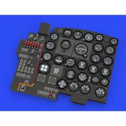 EDU634023 A-26B インベーダー 「ルックプラス」計器盤w/パーツ セット （ホビーボス用） [1/32 スケール ディテールアップパーツ]