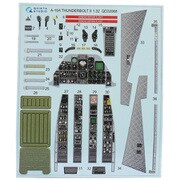 QNTD32008 A-10A 内装3Dデカール （トランぺッター用） [1/32 スケール デカール]