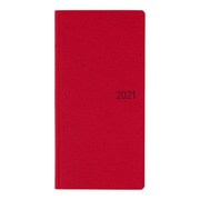 手帳 ほぼ日手帳 2021 weeks 週間手帳 2021年4月始まり カラーズ/ディープレッド