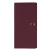 手帳 ほぼ日手帳 2021 weeks 週間手帳 2021年4月始まり ファインクラシック/ワインレッド